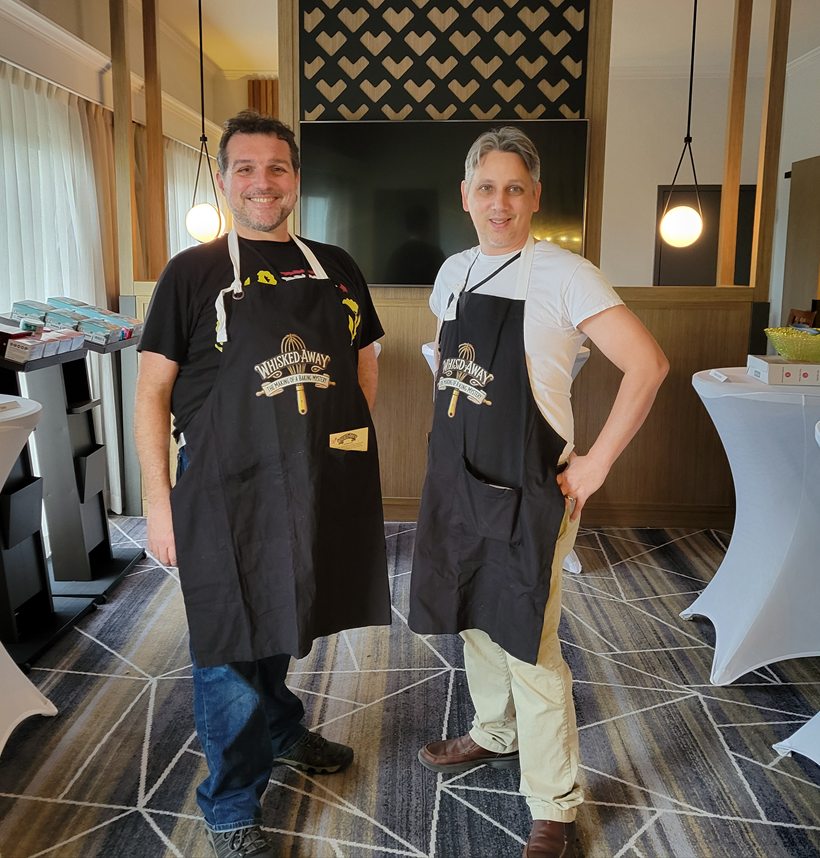 Josh and John, the founders of Castle & Clark Games