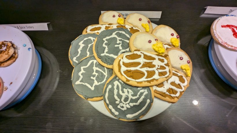 The Whisk Takers' decorated cookies